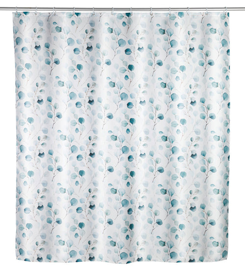 Dusjforheng Pioppo polyester grønn 180x200 cm forfra