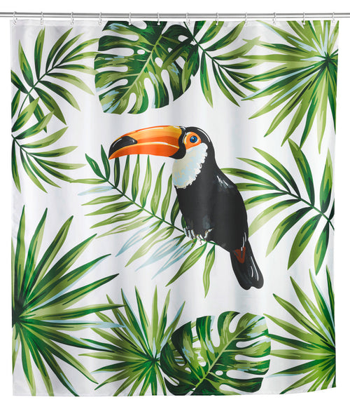 Dusjforheng Tucan polyester 180 x 200 cm forfra