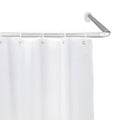 Dusjforhengstang vinkel krom aluminium 25 mm - WENKO forfra