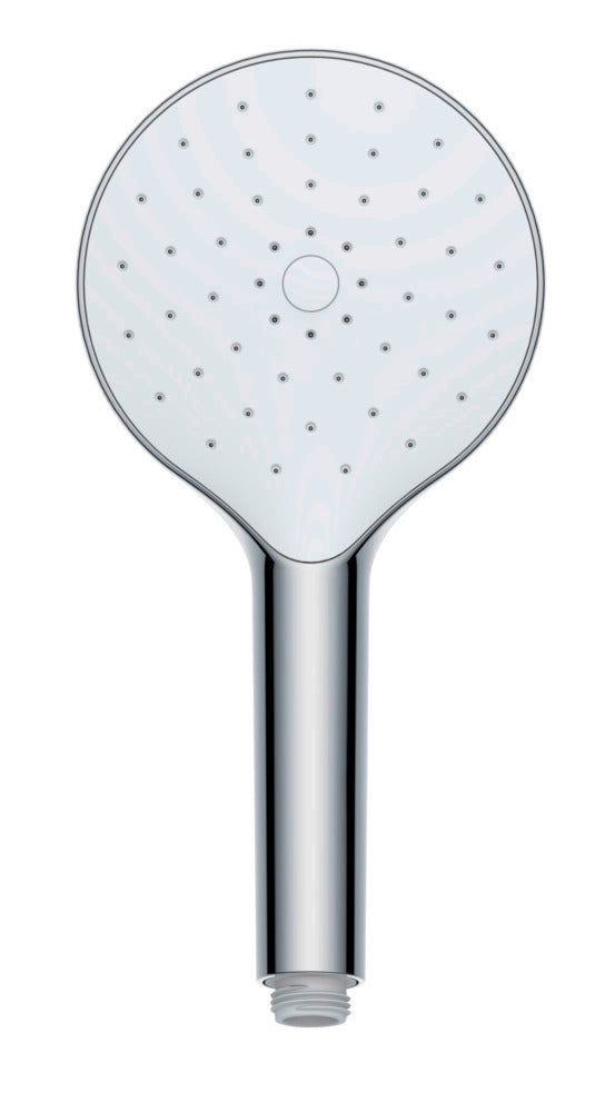 Dusjhode Automatic Cleaning krom Ø 12 cm selvrensende forfra
