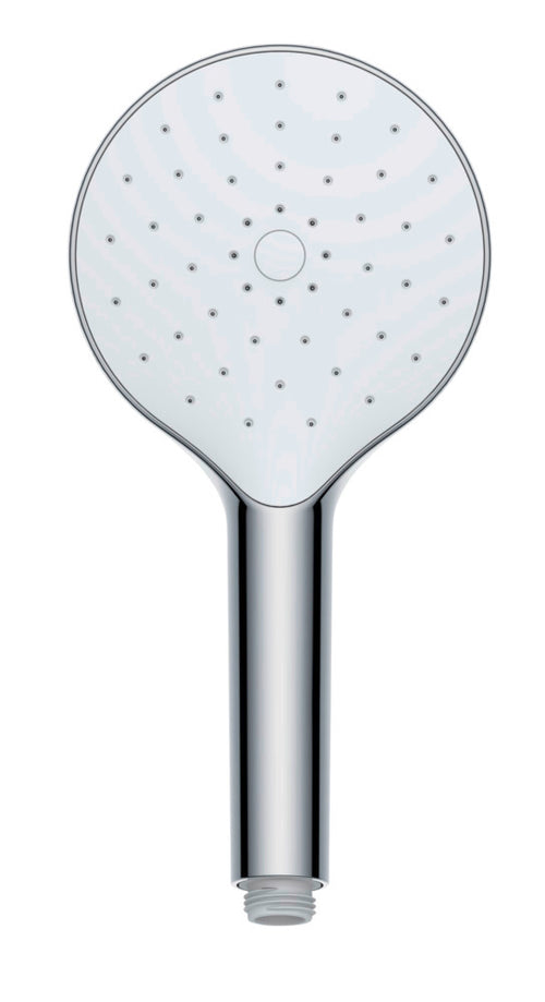 Dusjhode Automatic Cleaning krom Ø 12 cm selvrensende forfra