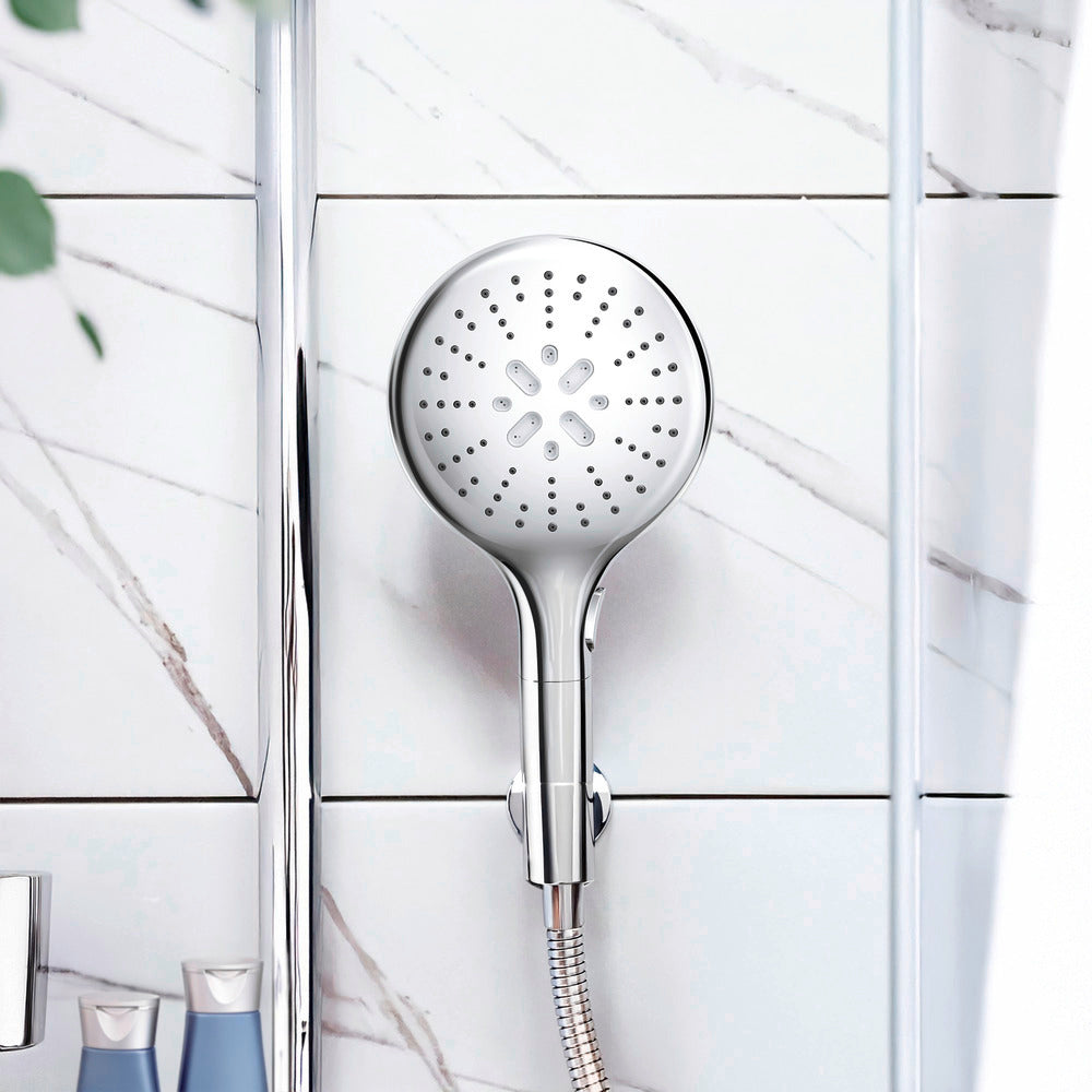 Dusjhode Basic krom Ø 15 cm regndusjeffekt oversikt