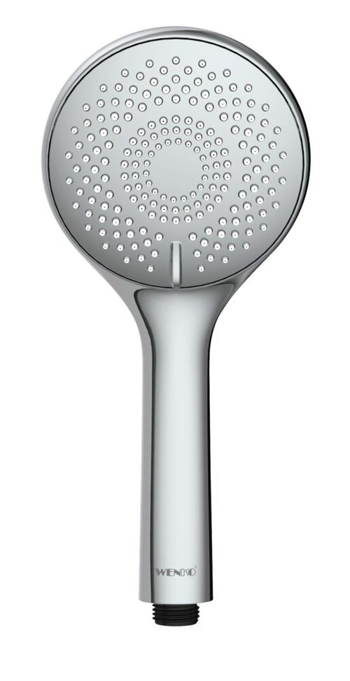 Dusjhode Watersaving krom Ø 11 cm ABS forfra