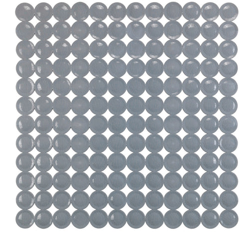 Dusjmatte Belem grå 54 x 54 cm PVC forfra