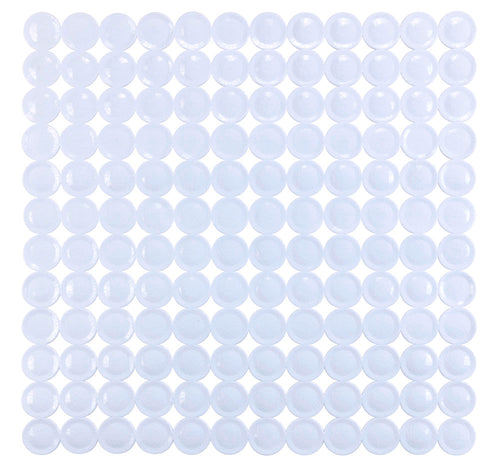 Dusjmatte Belem hvit 54 x 54 cm PVC forfra