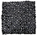Dusjmatte Paradise svart 54 x 54 cm PVC for sikker dusj