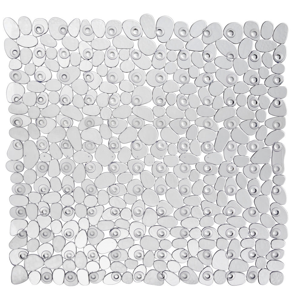 Dusjmatte sklisikker Paradise transparent 54x54 cm forfra