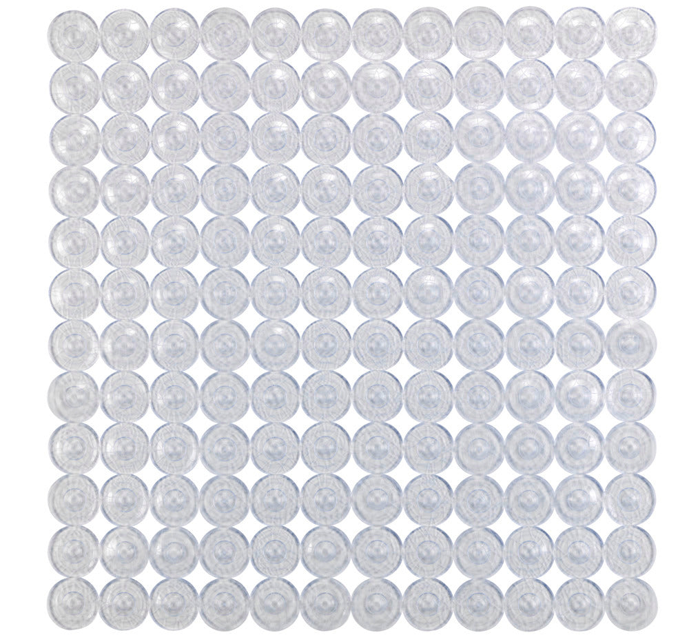 Dusjmatte sklisikker transparent 54×54 cm PVC - Wenko forfra
