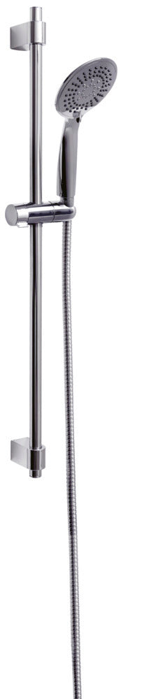 Sideprofil av Dusjsett Young krom 66 cm rustfritt stål