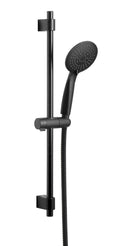 Dusjsett Young svart 66 cm rustfritt stål forfra