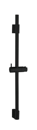 Dusjstang svart matt rustfritt stål 70 cm - Wenko forfra