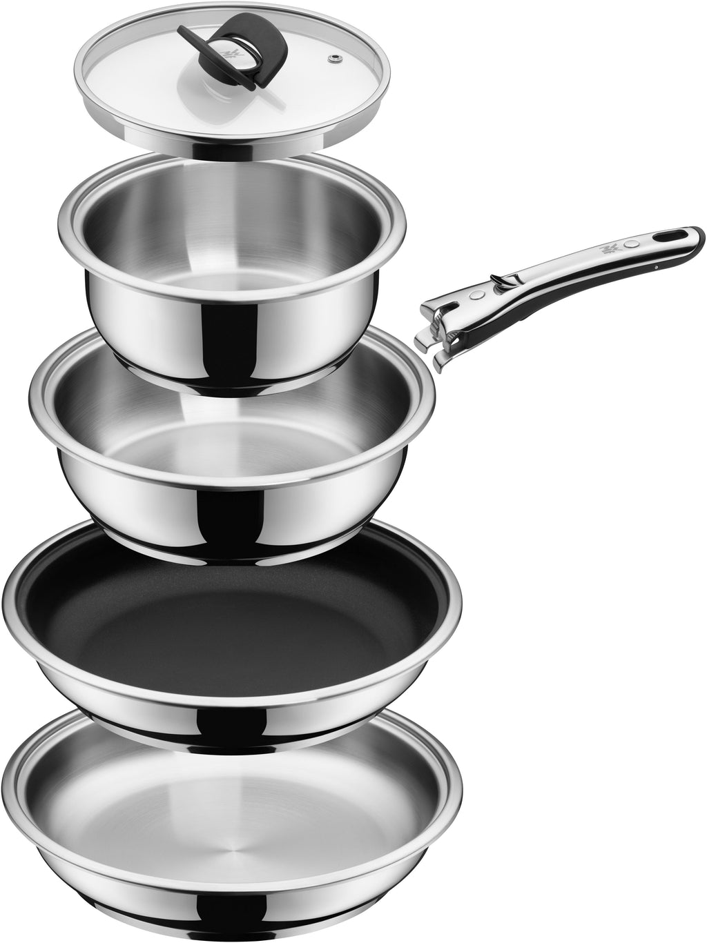 Click&Serve avtakbart håndtak rustfritt stål - WMF
