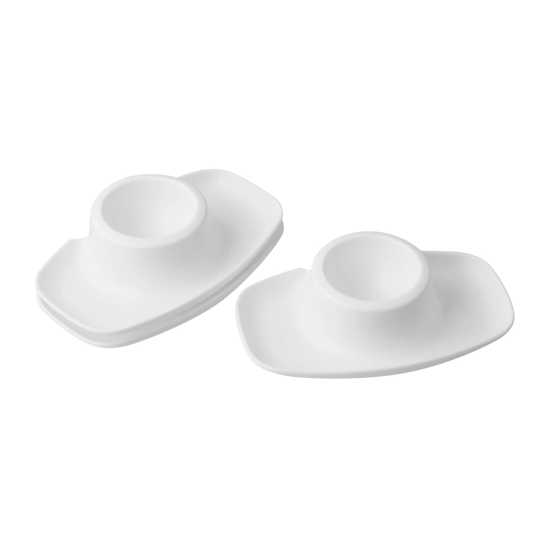Eggbeger 3 stk med kant for skall bakside