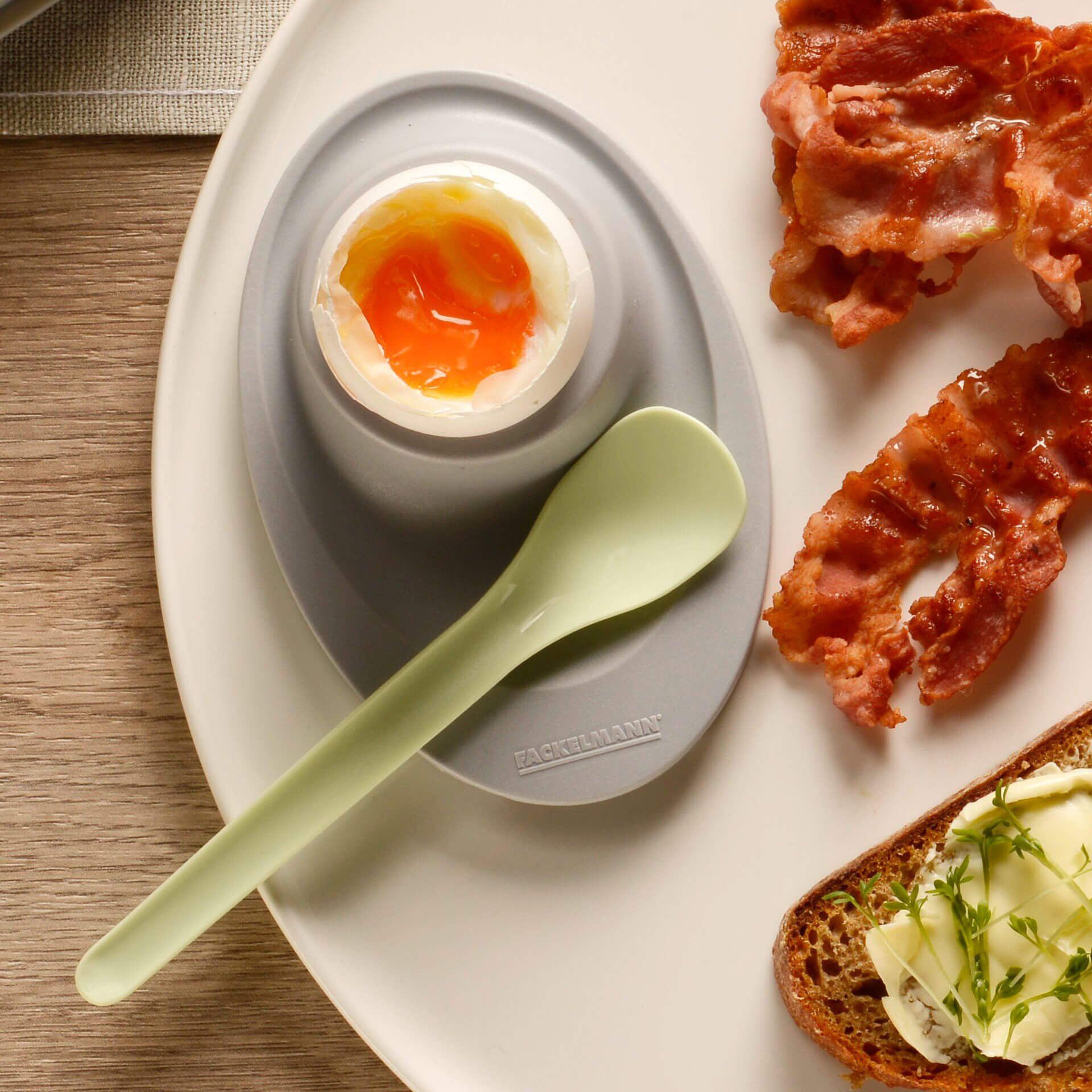 Eggbeger Eco biobasert plast 2 stk grå bakside