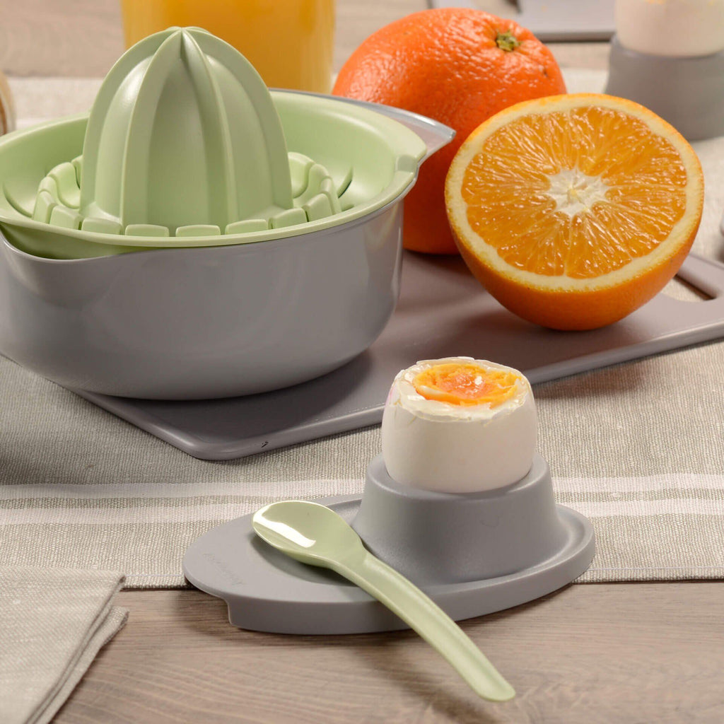 Detalj av Eggbeger Eco biobasert plast 2 stk grå