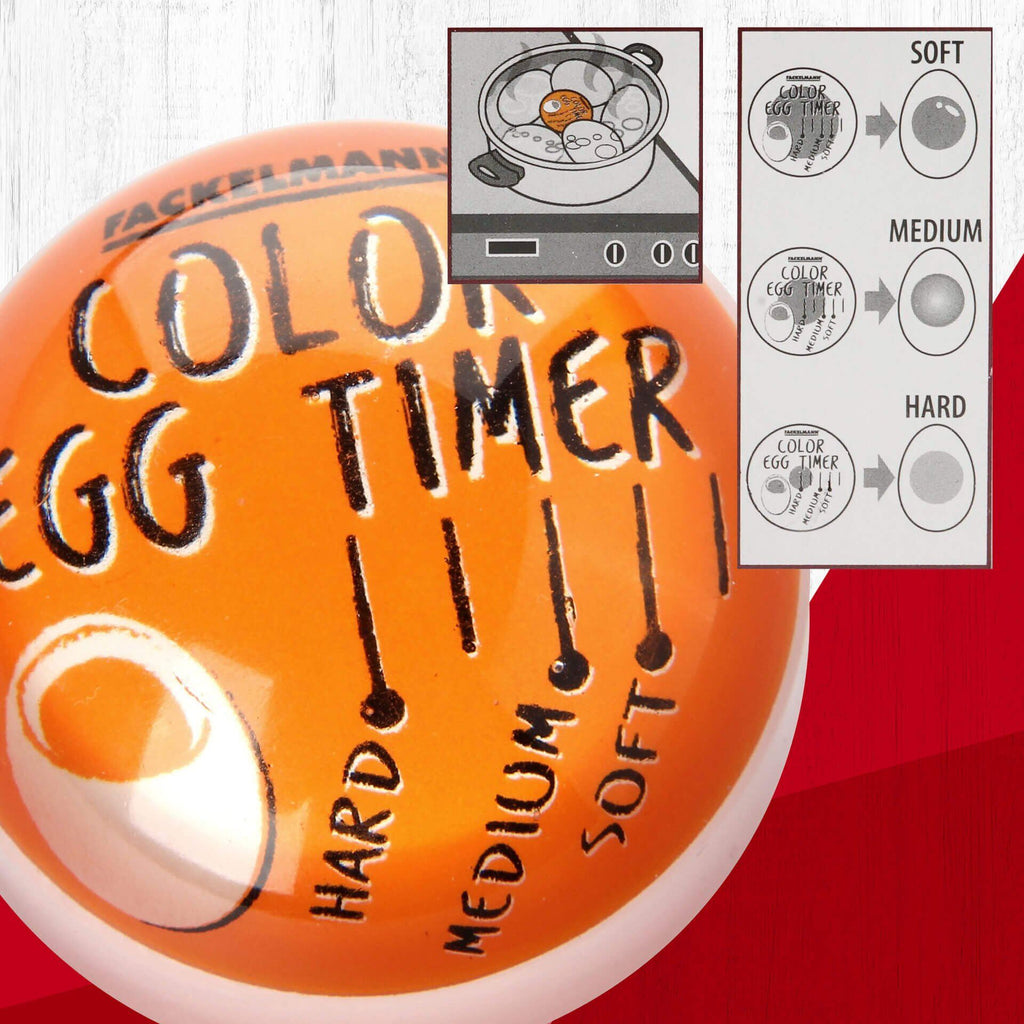 Nærbilde av Eggkokeindikator Ø4,5 cm varmereaktiv som viser fargeendring