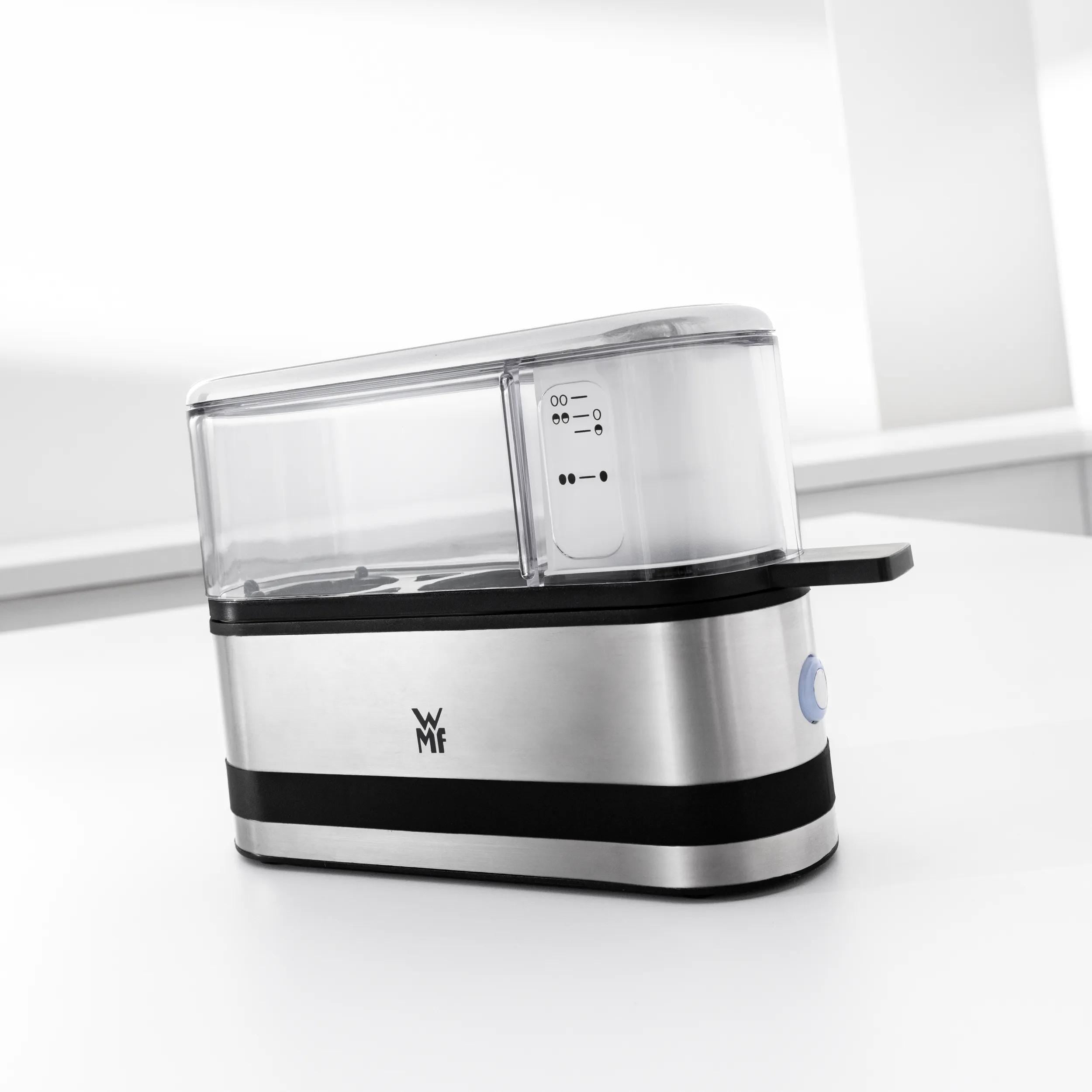 Pakkemål for Eggkoker for 2 egg 250W rustfritt stål kompakt WMF