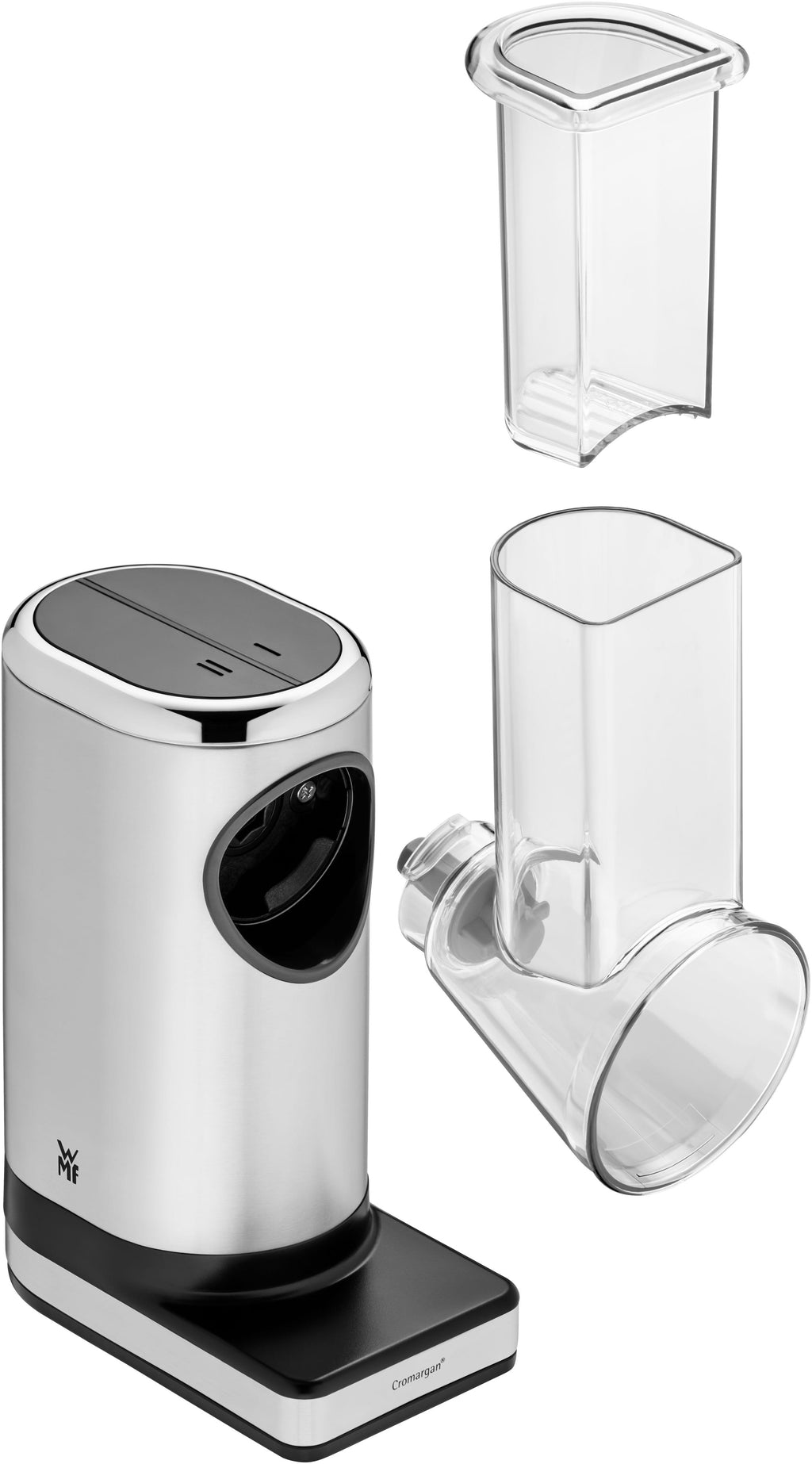 Elektrisk salatkutter med to-go-boks 5 skjæreskiver - WMF detalj av skjæreskiver