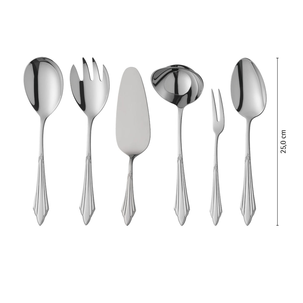Facher bestikksett 66-delt Cromargan protect polert WMF bakside