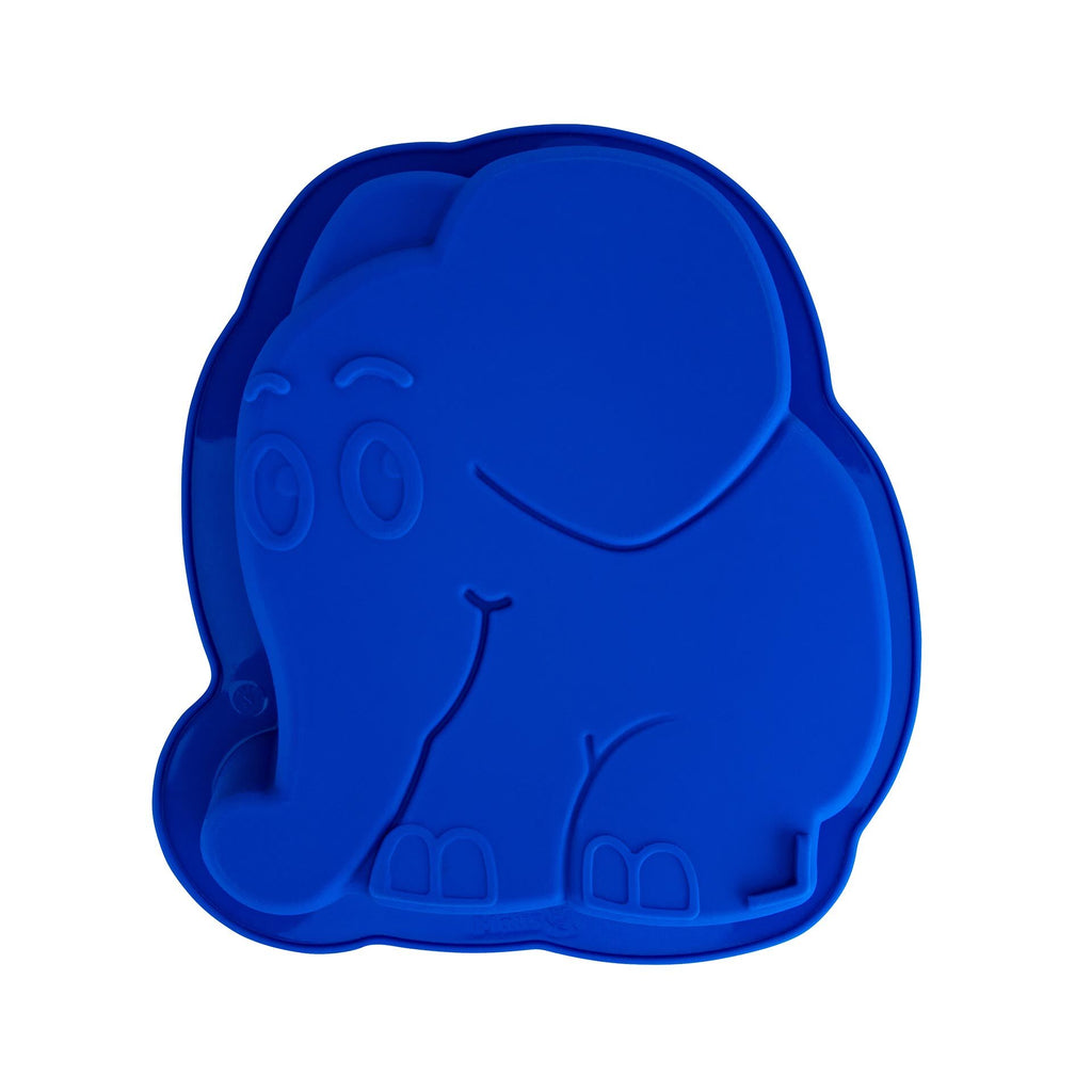 Figurform elefant silikon 18,5x20,5 cm DieMaus - Dr. Oetker forfra