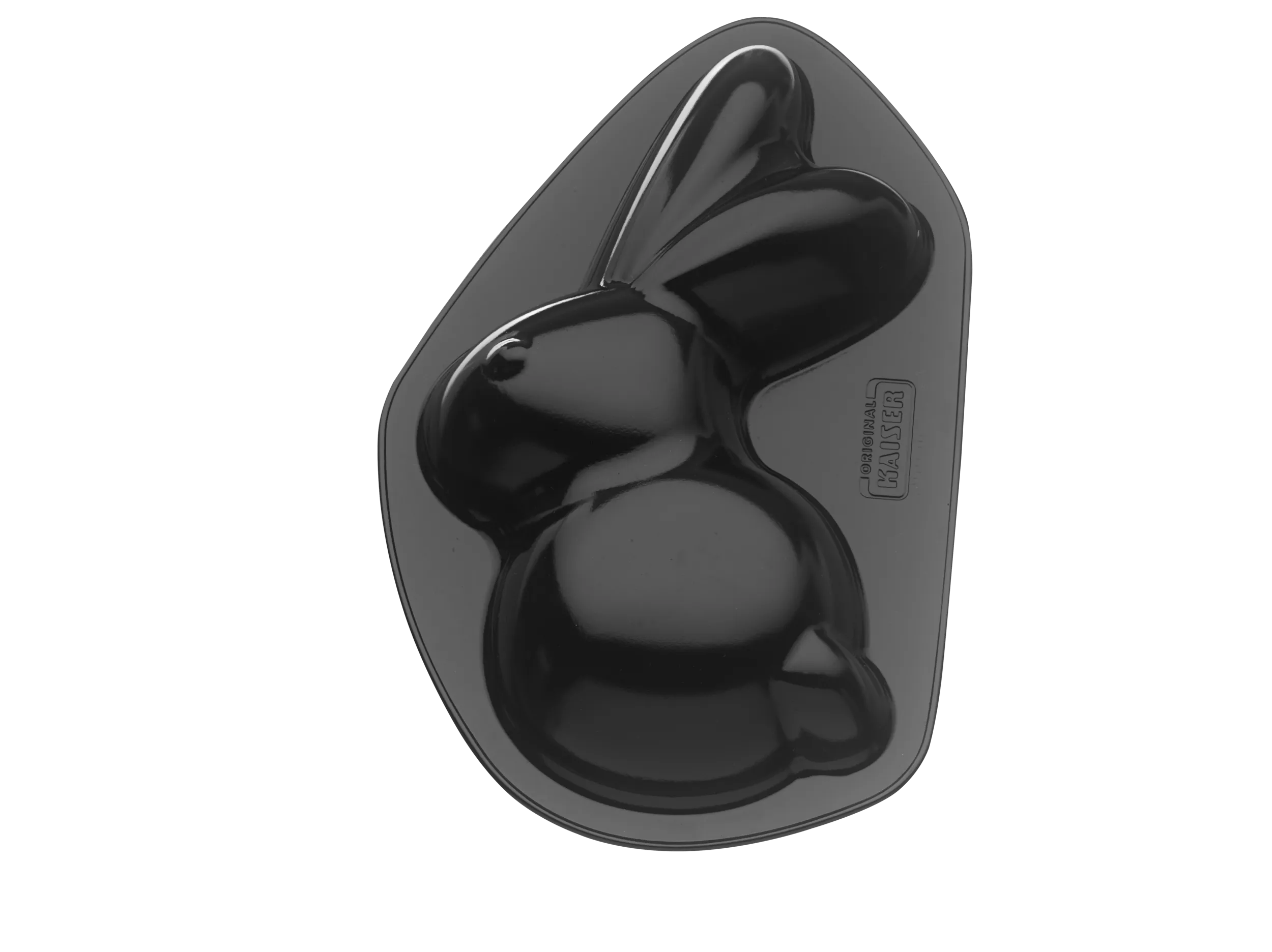 Figurform hare Henry non-stick aluminisert stål - forfra