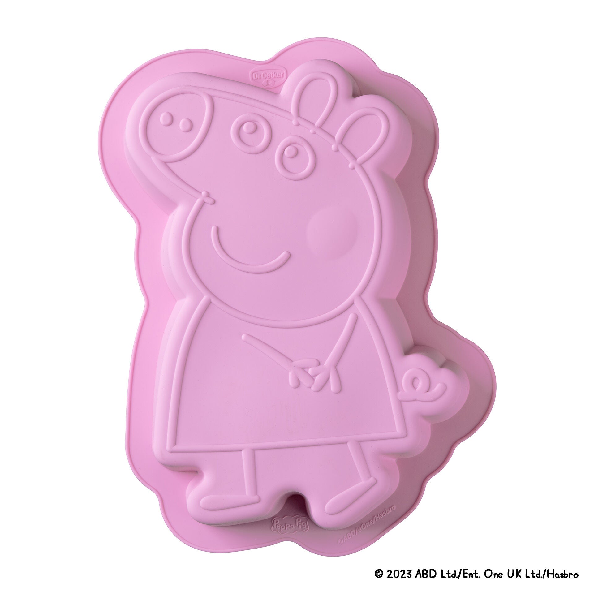 Figurform Peppa Pig silikon 27x19,5 cm forfra