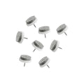 Filtputer med spiker Ø24 mm 8 stk møbelbeskyttelse forfra