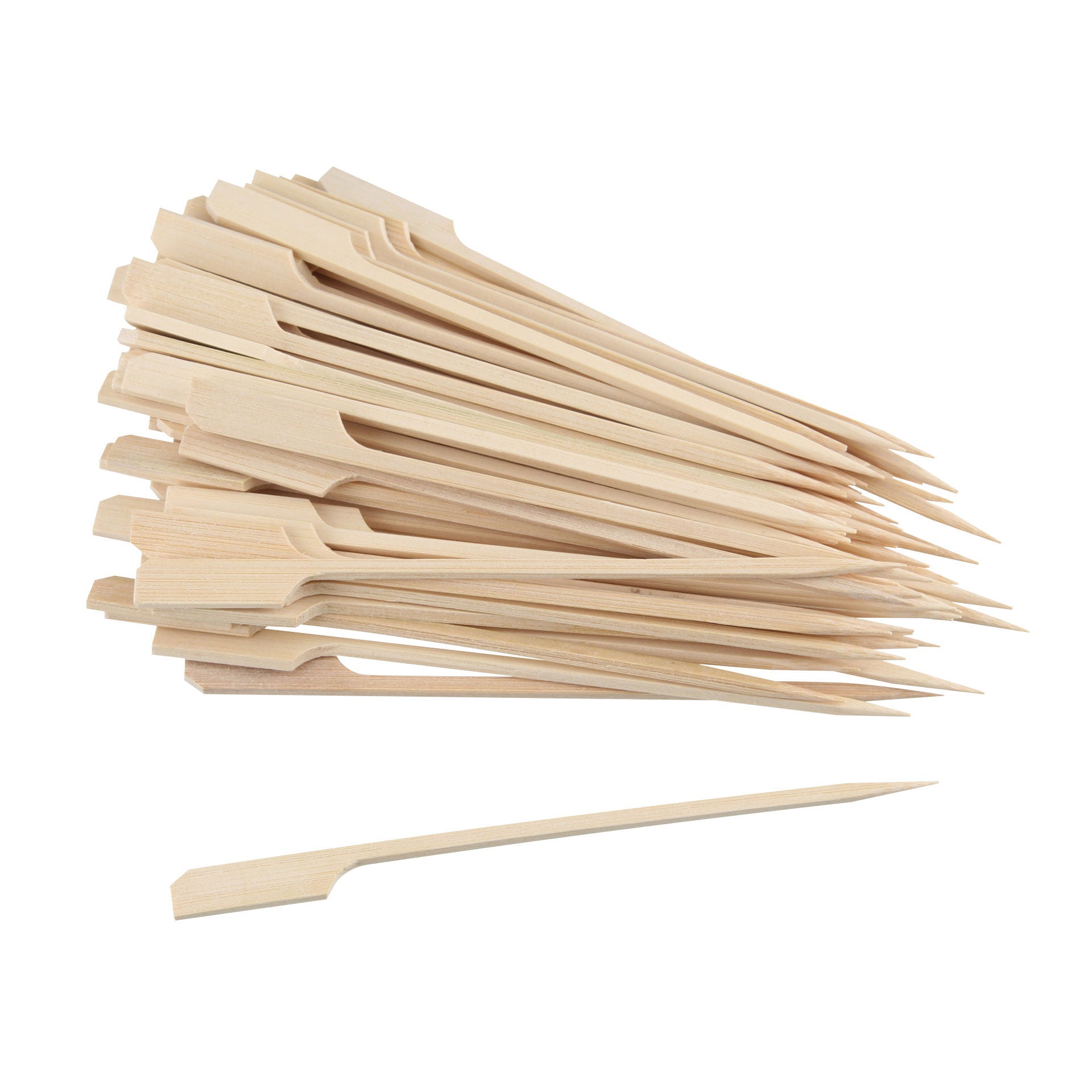 Fingerfood-spyd bambus 15 cm 50 stk FSC-sertifisert forfra