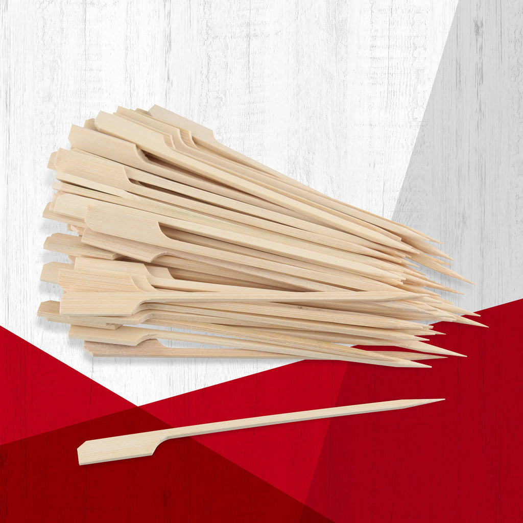 Fingerfood-spyd bambus 15 cm 70 stk FSC™-sertifisert detalj