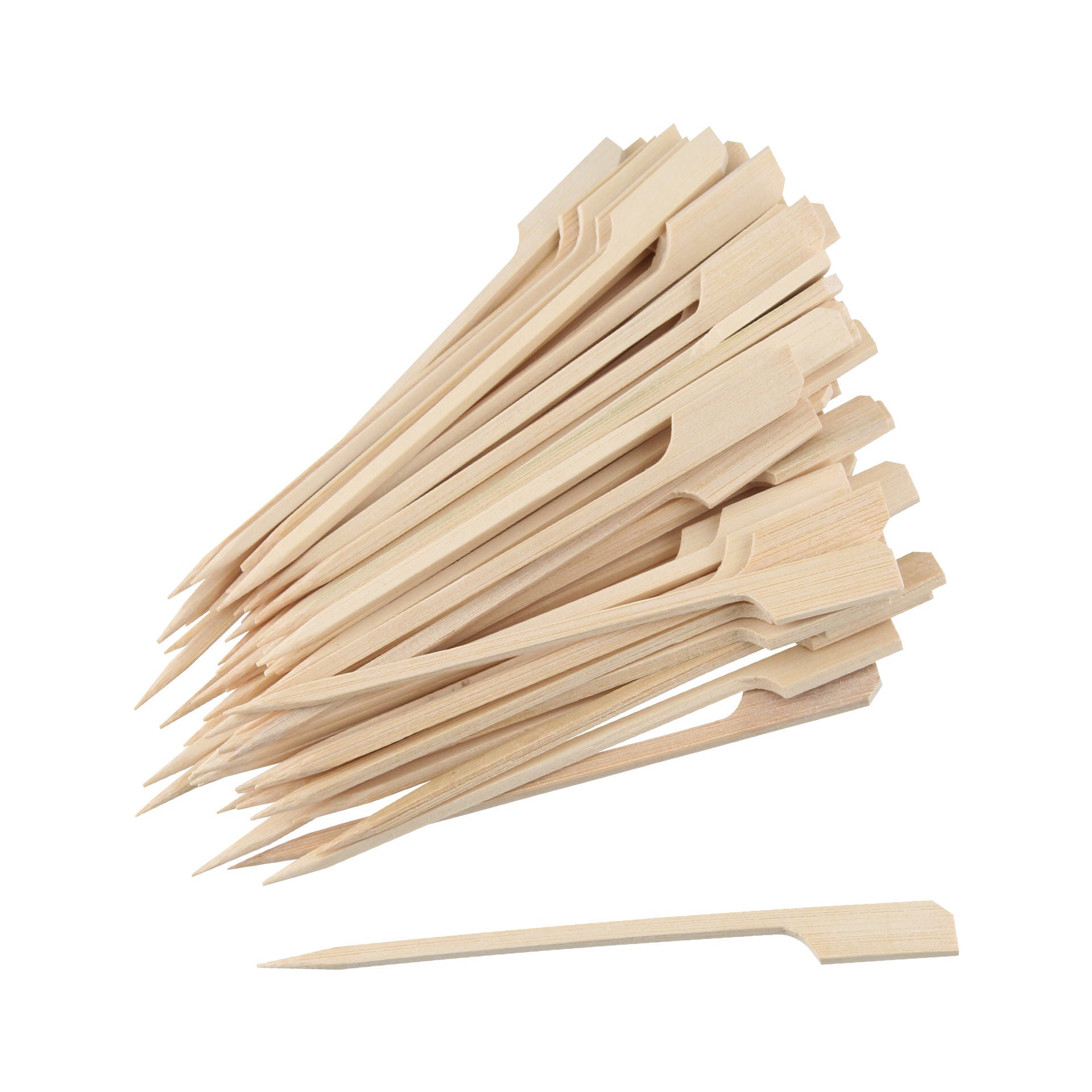 Fingerfood-spyd bambus FSC 9 cm 100 stk - Fackelmann forfra