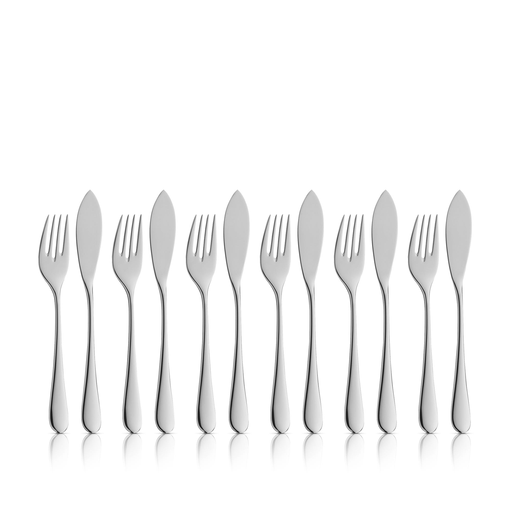 Fiskebestikk Merit 12 deler Cromargan protect® forfra