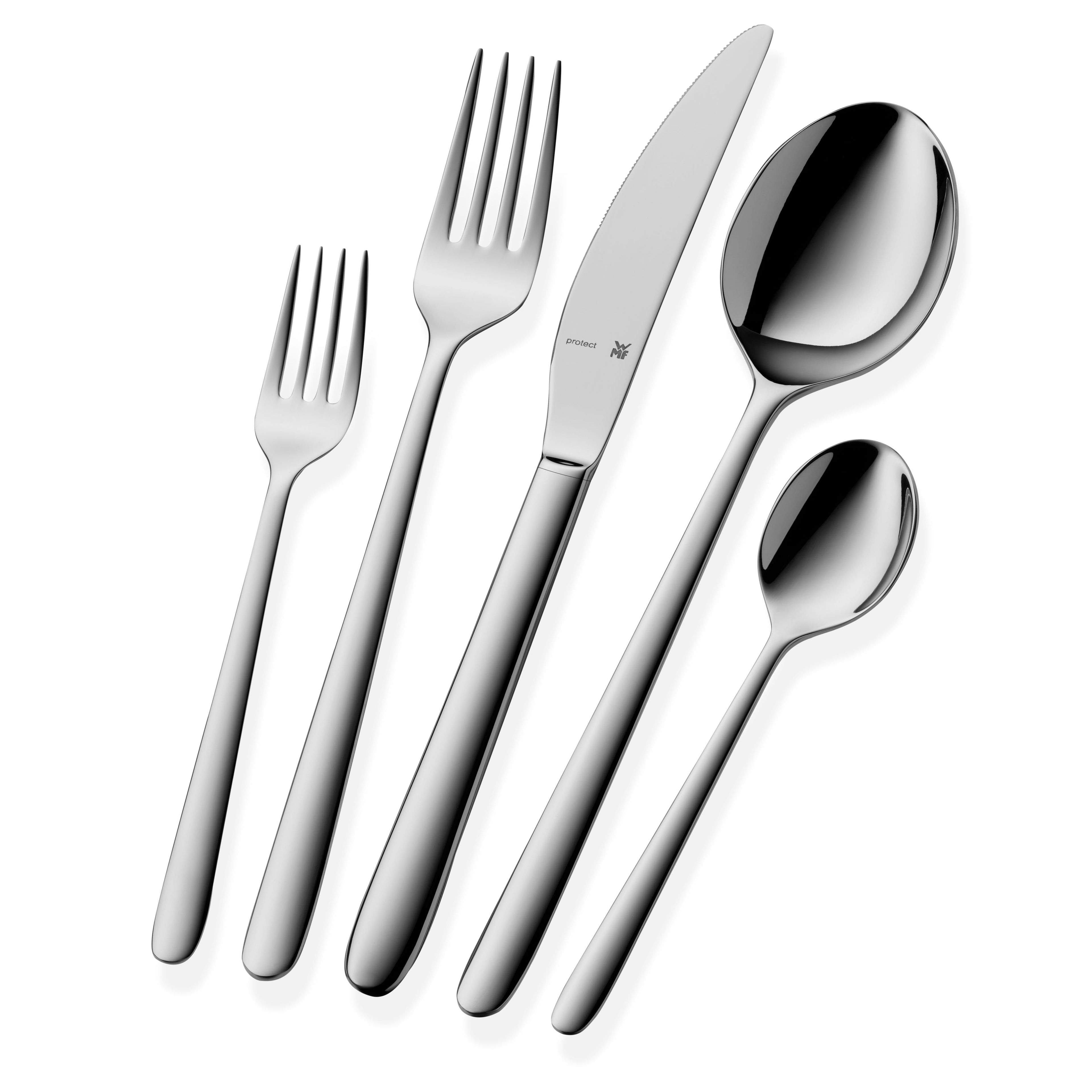 Flame Plus bestikksett 30 deler Cromargan protect polert detalj