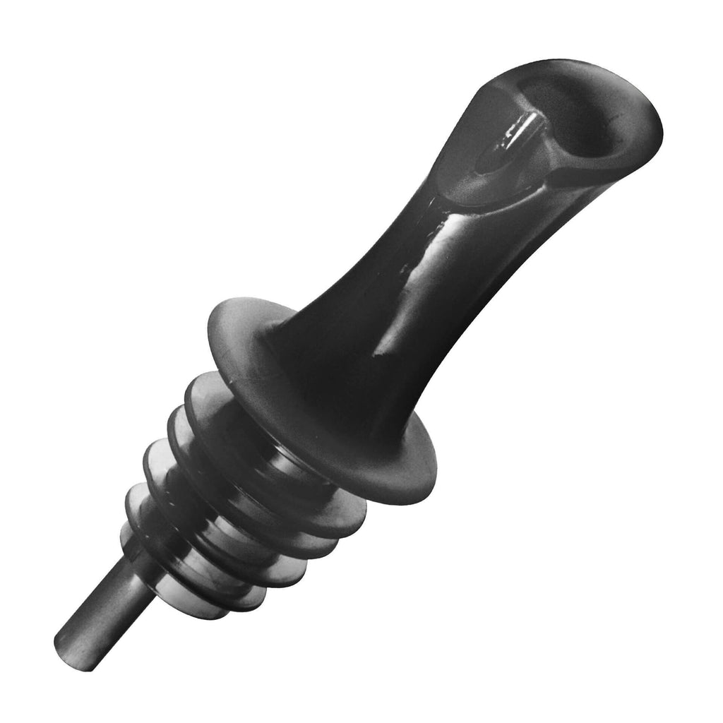 Flaskehellor plast svart Ø7 cm - Fackelmann for presis dosering