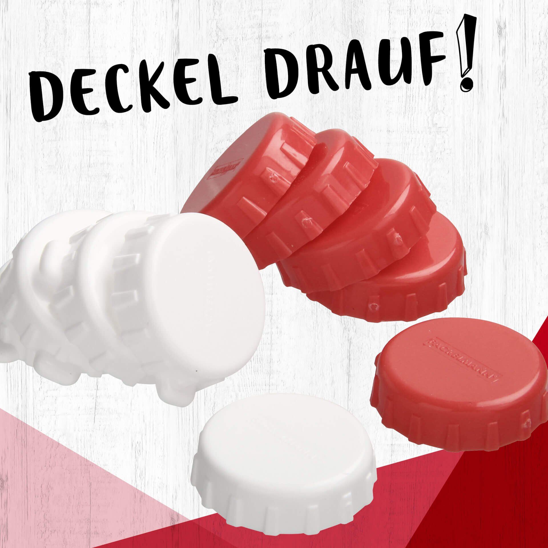 Flaskekorker plast 10-delt sett Ø2,8 cm - Fackelmann detalj