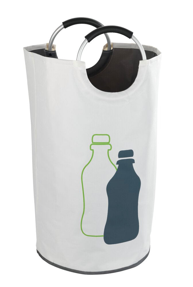 Flaskeoppsamler Jumbo polyester sammenleggbar forfra