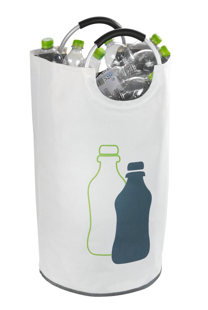 Flaskeoppsamler Jumbo polyester sammenleggbar bakside