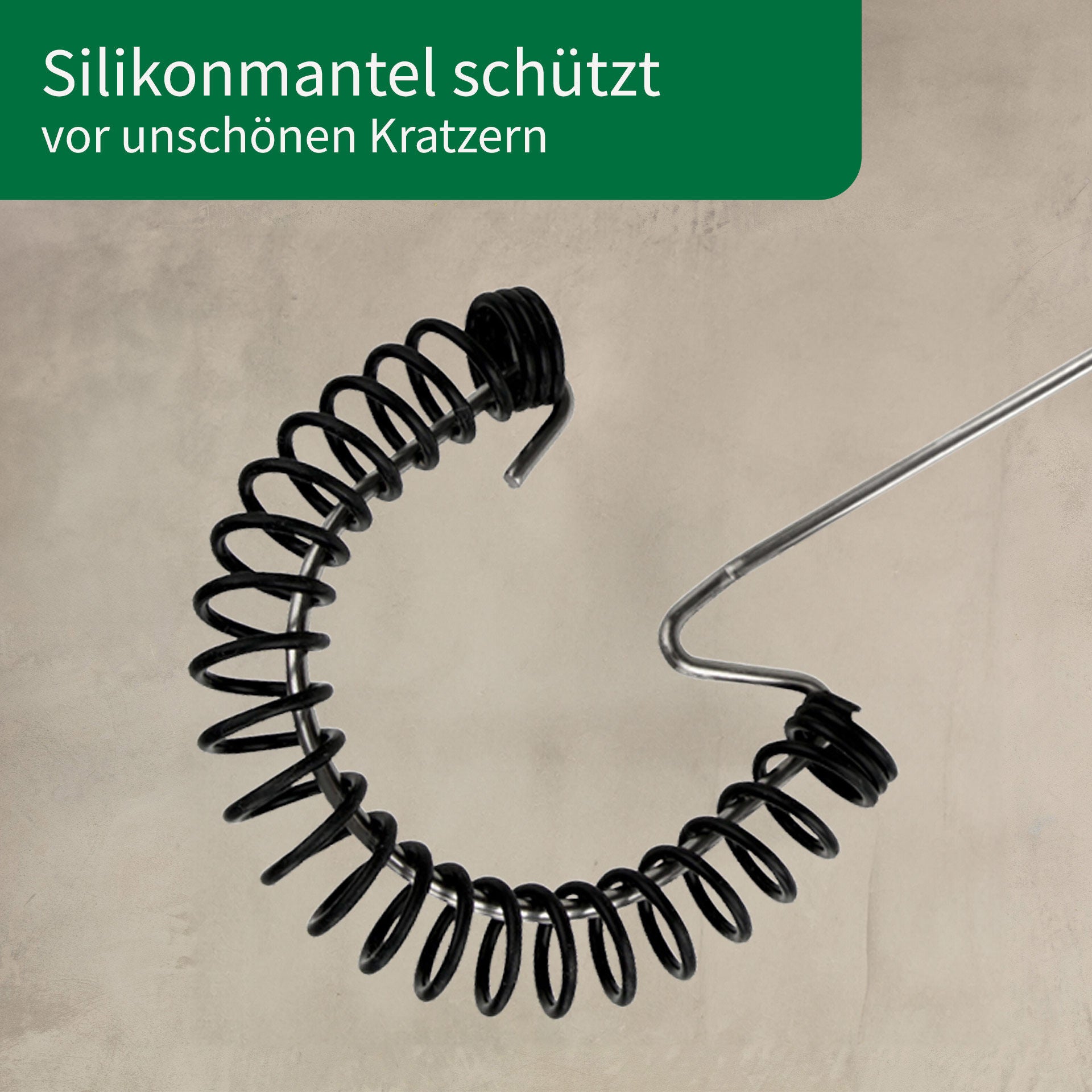 Flat visp 26 cm rustfritt stål og silikon - Chefkoch trifft Fackelmann emballasje