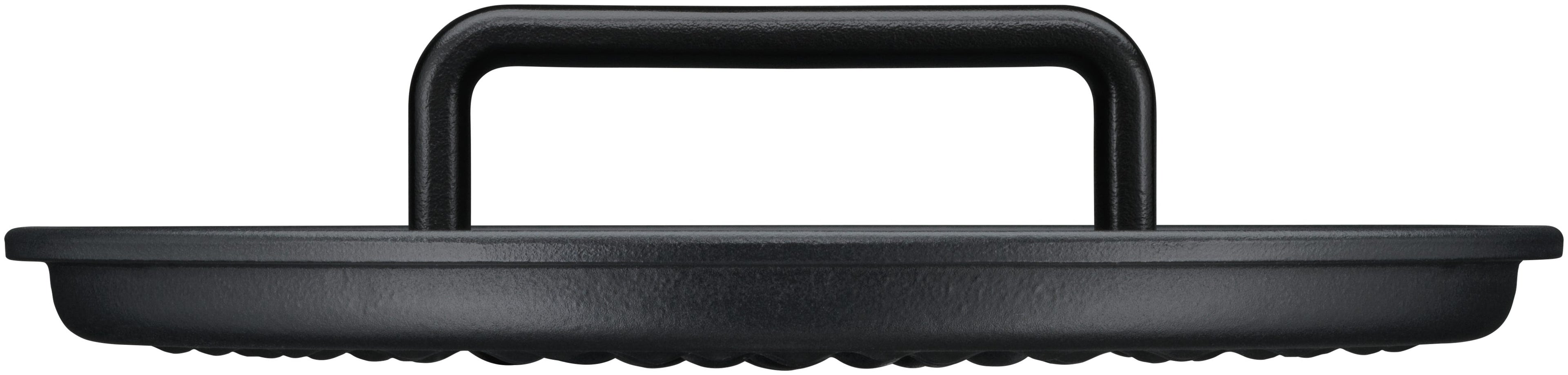 Flavour stekegryte støpejern 24 cm svart 5,2 L med lokk håndtak nærbilde