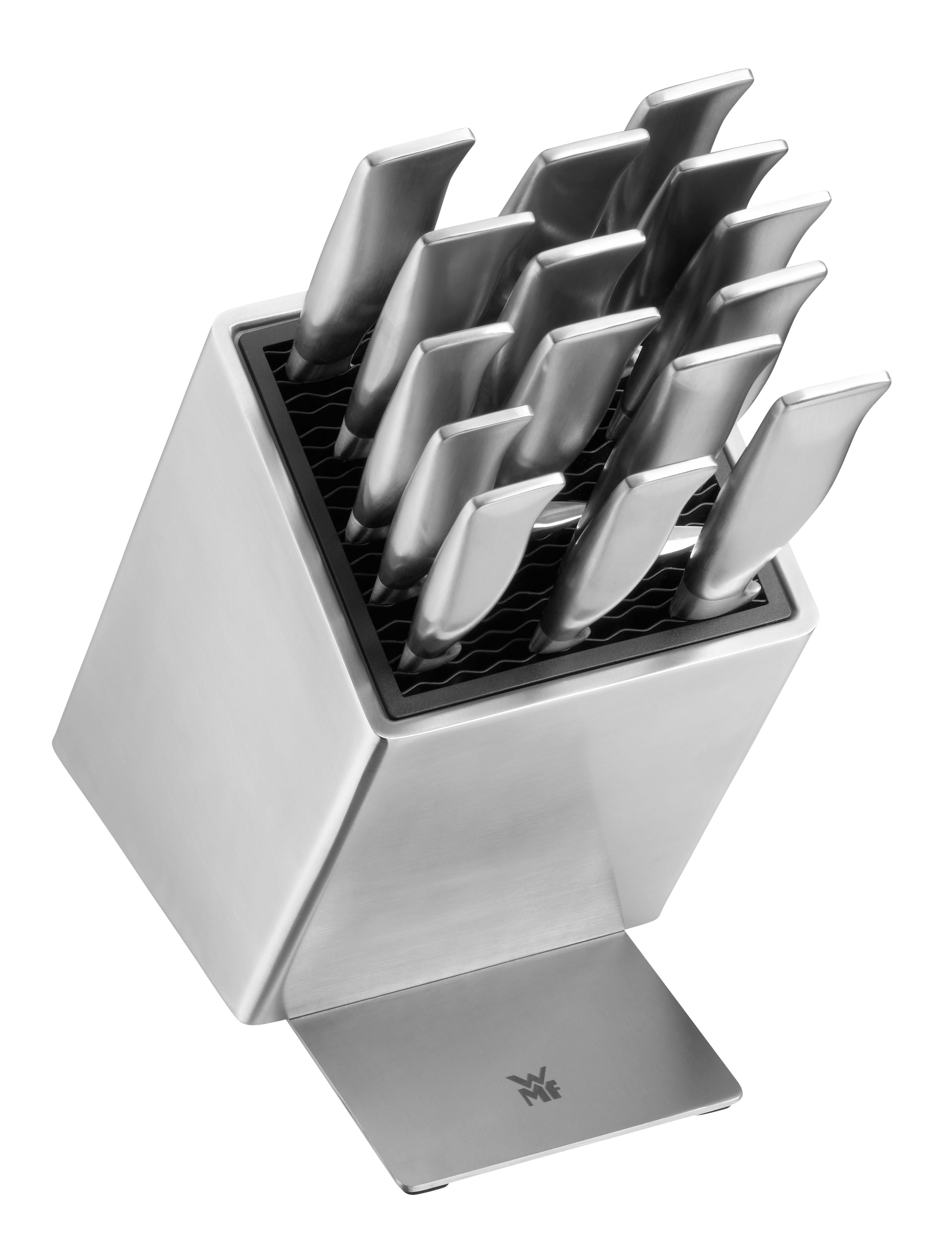 Oversikt over FlexTec knivblokk rustfritt stål uten kniver - WMF