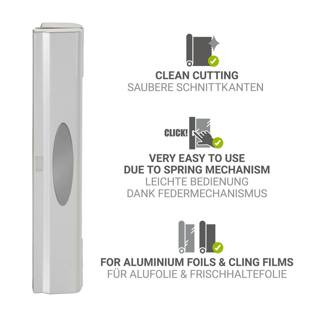 Nærbilde av skjærekanten på Folieskjærer for aluminiumsfolie og plastfolie - Wenko