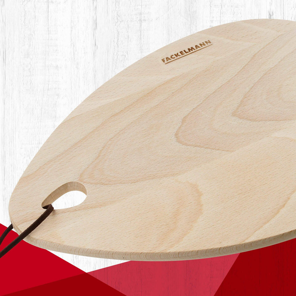Frokostfjøl bøk 28x19 cm FSC-sertifisert bakside