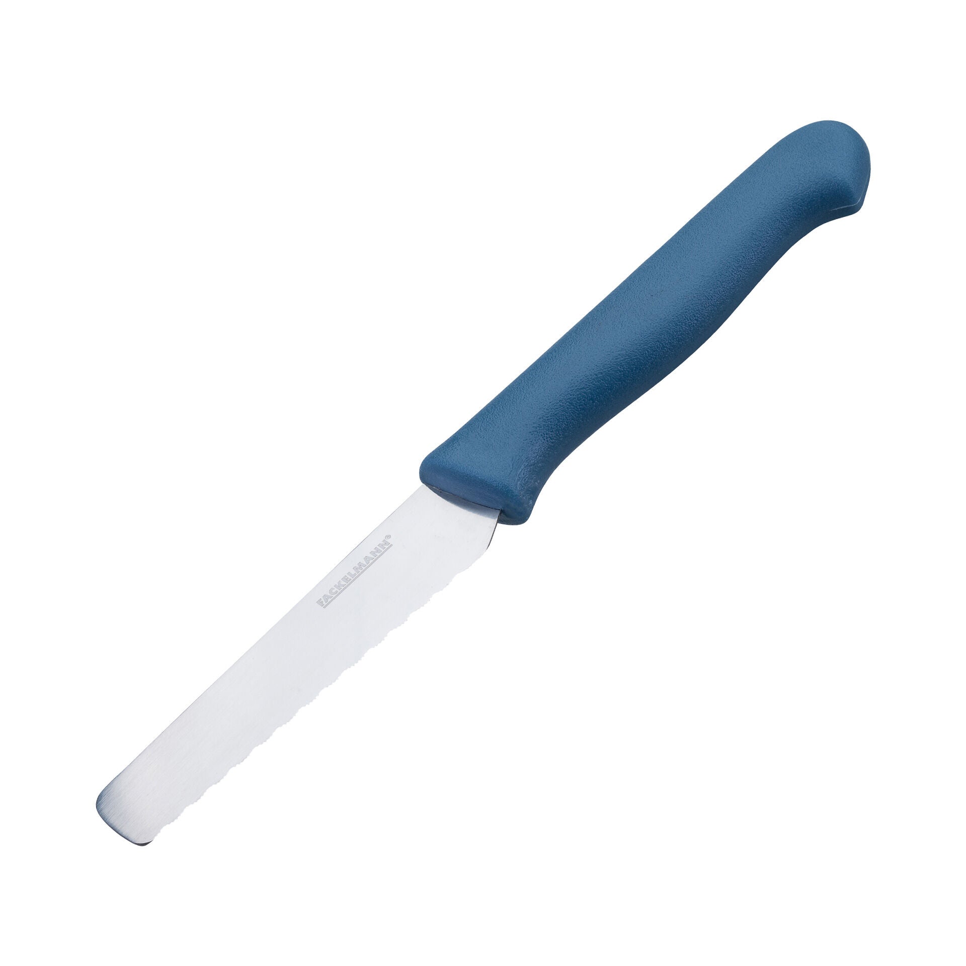 Frokostkniv Essential 9,5 cm tannet egg rustfritt stål forfra