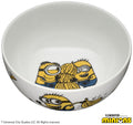 Frokostskål barn porselen Minions Ø14 cm forfra