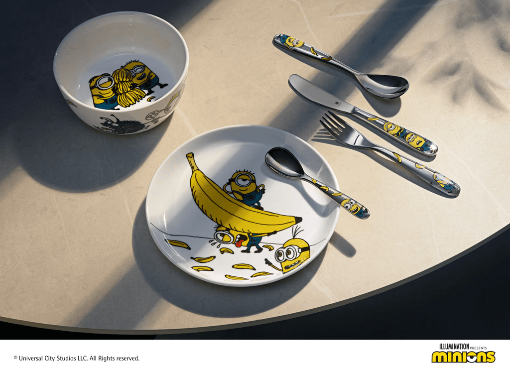 Montert Frokostskål barn porselen Minions Ø14 cm WMF