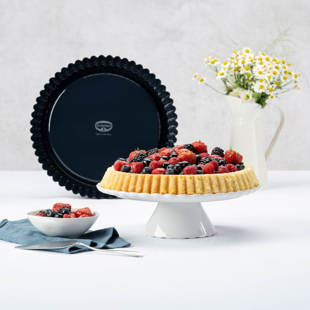 Detaljbilde av Fruktkakeform emaljert Ø28 cm PFAS-fri - Dr. Oetker