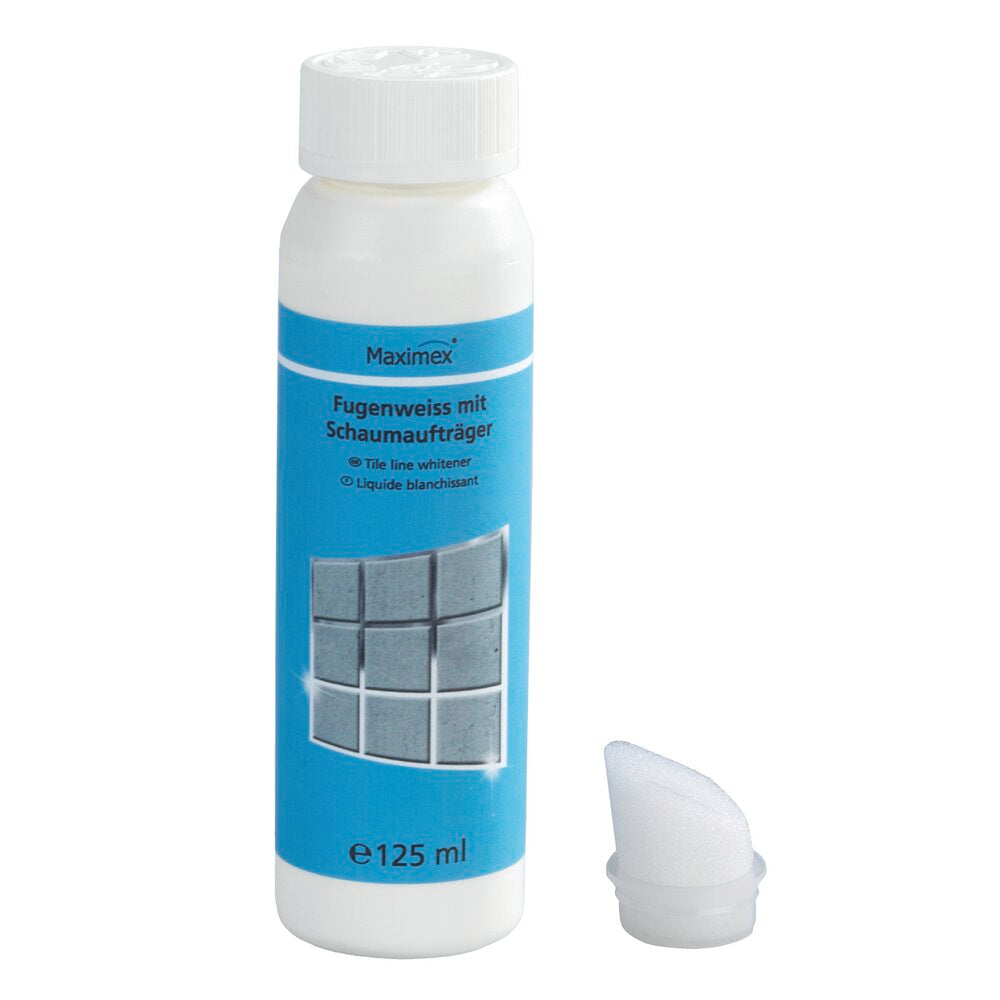 Fugehvitt med svampapplikator 125 ml Maximex forfra