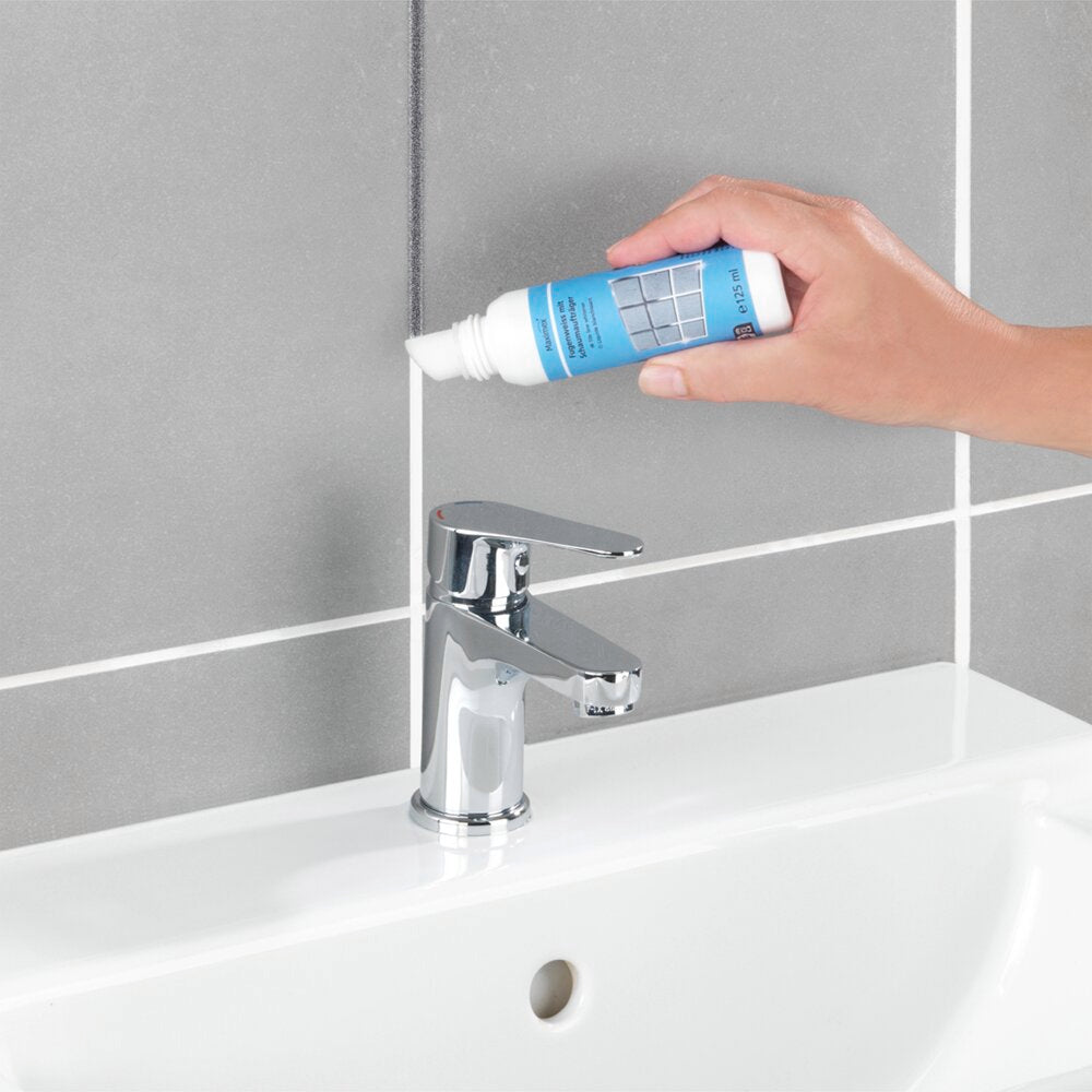 Fugehvitt med svampapplikator 2 x 125 ml - Maximex produktpakning