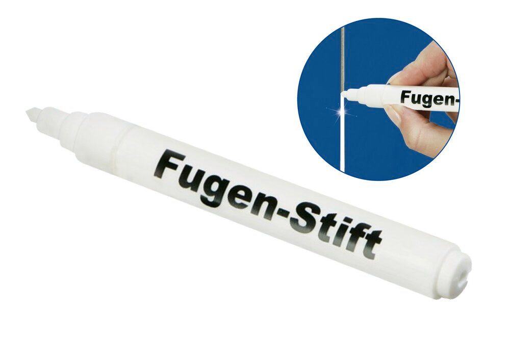 Fugepenn hvit 2-delt sett for flisfuger Maximex bakside