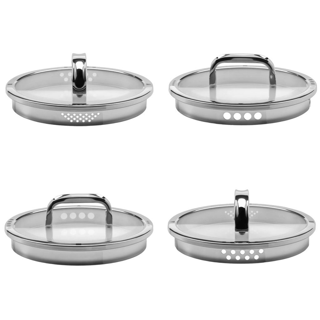 Function 4 Advanced glasslokk Ø16 cm med silfunksjon bakside