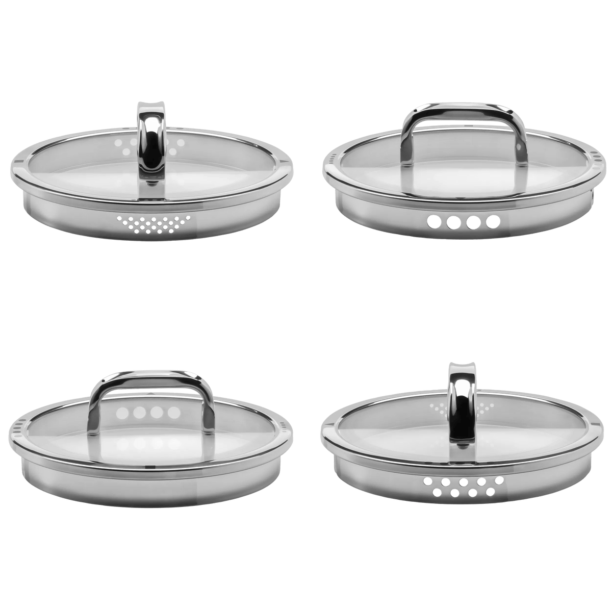 Function 4 Advanced glasslokk Ø16 cm med silfunksjon bakside